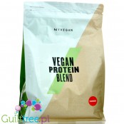 MyProtein Vegan Protein Blend Strawberry 1 kg - truskawkowa wegańska odżywka białkowa bez soi