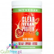 MyProtein Clear Vegan Blood Orange - wegański klarowny, ultra lekki hydrolizat, 20g białka w 114kcal
