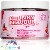 More Nutrition Chunky Flavor Strawberry Yoghurt Split 250g flavoring powder