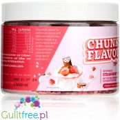 More Nutrition Chunky Flavor Strawberry Yoghurt Split 250g, vegan flavoring powder