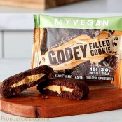 MyProtein Vegan Filled Protein Cookie Double Chocolate & Peanut Butter