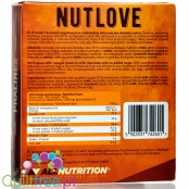 NutLOVE Milk Choco Nougat - serduszka, praliny czekoladowo-nugatowe bez dodatku cukru