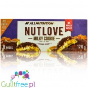 AllNutrition NutLove Milky Cookie, Caramel & Peanut  sugar free cookies