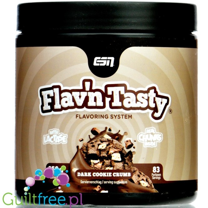 ESN Flav'N'Tasty Dark Cookie Crumb 250g powdered food flavor