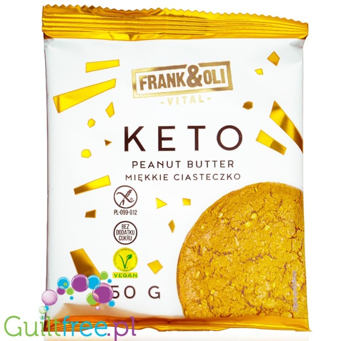 Frank & Oli Vital KETO Peanut Butter soft vegan cookie
