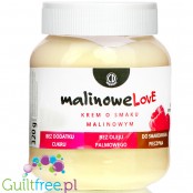 CD MalinoweLove - krem o smaku malinowym bez dodatku cukru, bez oleju palmowego