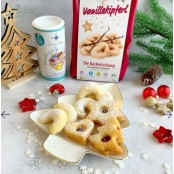 Principessa Christmas Organic Baking Mix, Vanilla Crescents With No Added Sugar