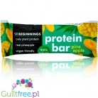 The Beginnings Pineapple - clean vegan protein bar