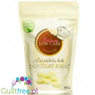 Délices Low Carb White Chocolate Keto Pistol White Chocolate Baking Chips, No Sugar Added 1KG