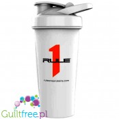 Rule One  R1 Shaker Cup Handle 600 ml - biały szejkker z ruchomym uchwytem