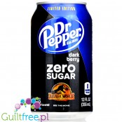 Dr Pepper Dark Berry Zero Sugar 355ml, USA Jurrasic World Limited Edition 2022