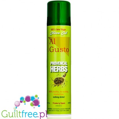 Aerosoles Al Gusto Provencal Herbs - ziołowa oliwa do smażenia w spray'u