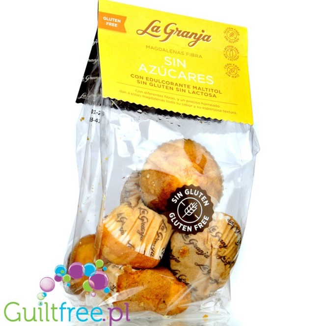 La Granja Magdalenas Fibra - madeleines without added sugar, gluten, corn and lactose free