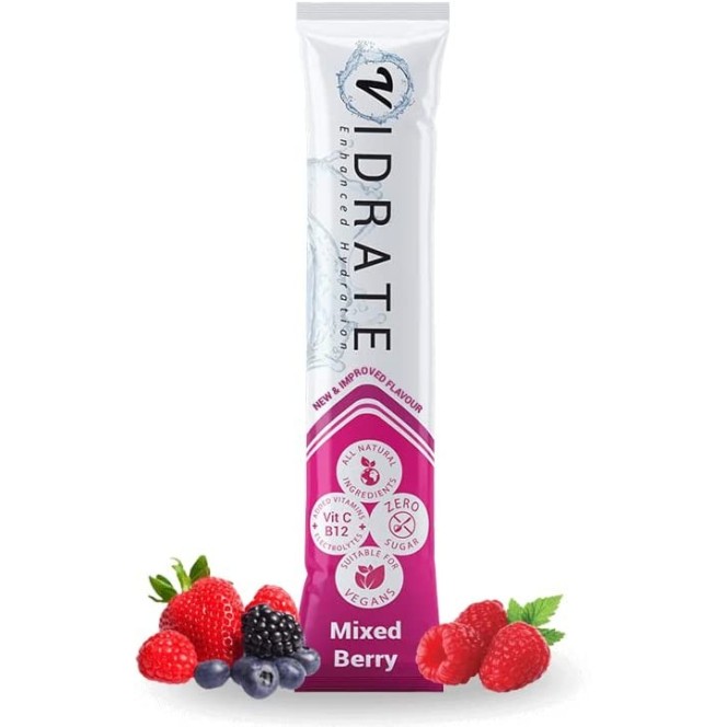 Vidrate Hydration Powder Mixed Berry 10 x 5g