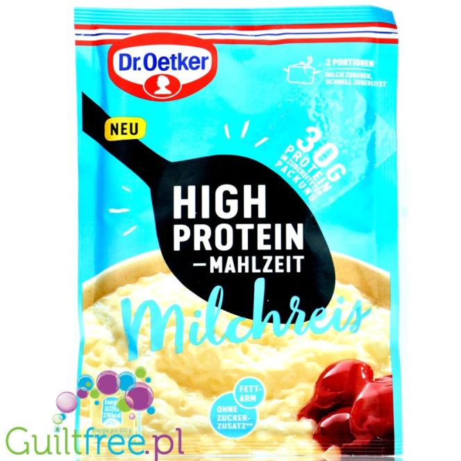 Dr Oetker protein pudding without sugar
