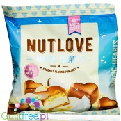 NutLOVE Magic Hearts Coconut Almond Pralines - Pralinki z czekolady mlecznej bez cukru