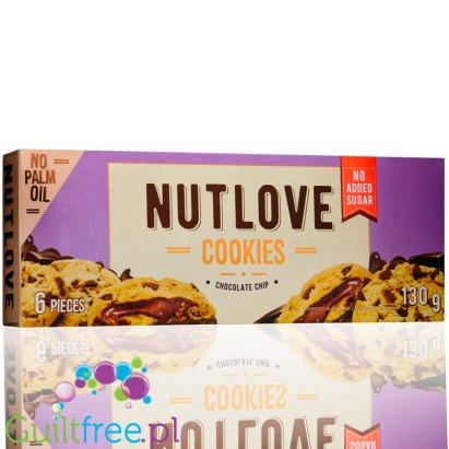 AllNutrition NutLove Chocolate Chips sugar free cookies