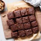 HEVNLY Vegan Fudgy Brownies  - mix do niskowęglowodanowego czekoladowego brownie bez cukru