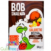 Bob Snail Choco Pear & Orange - jelly in Belgian milk chocolate 27g