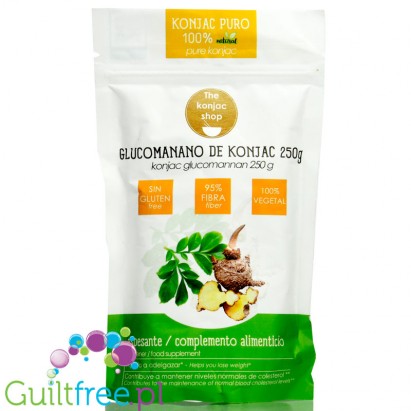 Konjac Shop Glucomanano de Konjac 250g - based food supplement