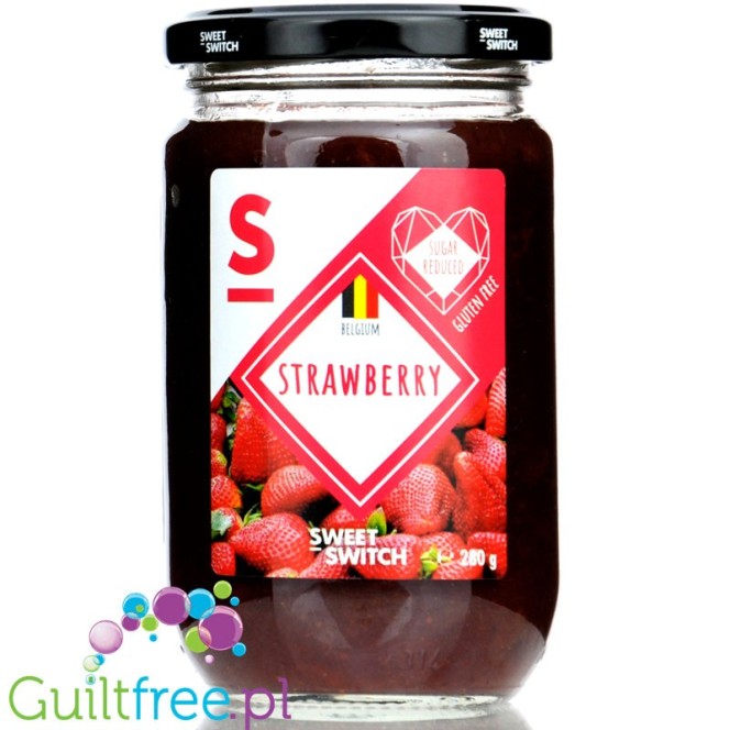 Sweet Switch Strawberry sugar free jam with stevia