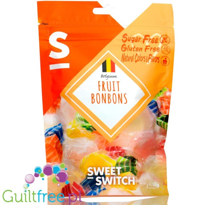 SWEET-SWITCH® Fruitbonbons - lemon & orange sugar free hard candy