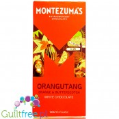Montezuma's Orangutang  Orange & Butterscotch (CHEAT MEAL) biała czekolada z olejkiem pomarańczowym