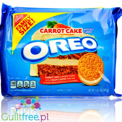 Oreo Carrot Cake with Creme Cheese 482g (CHEAT MEAL)
