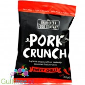 Skibbereen  Pork Crunch Sweet Chilli - keto chrupki wieprzowe bez glutenu i MSG 40% białka