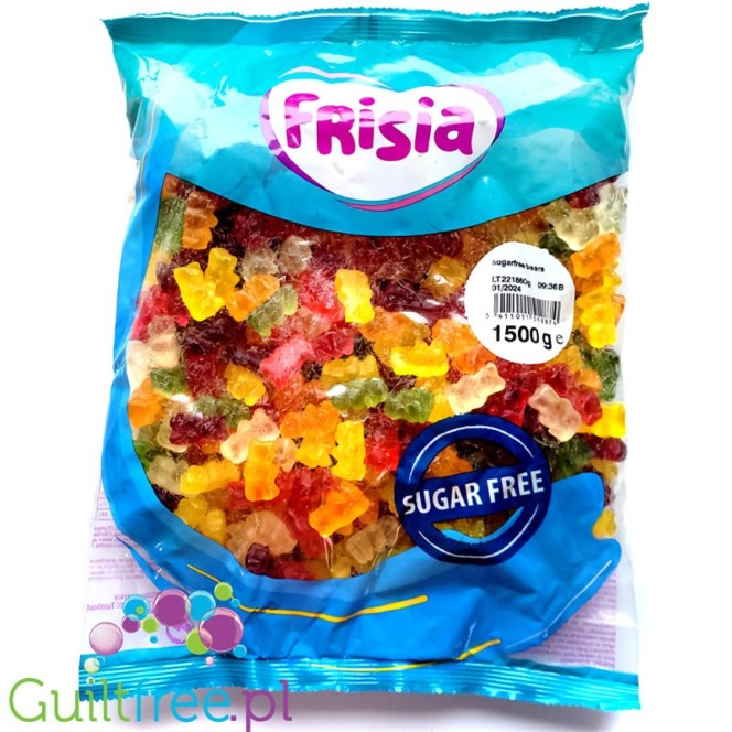 Frisia® Sugar Free Teddy Bears 1,5 kg with stevia