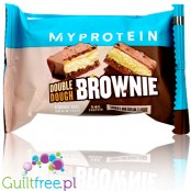 MyProtein Double Dough Brownie Cookies & Cream - proteinowe ciastko z ciemną i mleczną czekoladą i masą ciasteczkową
