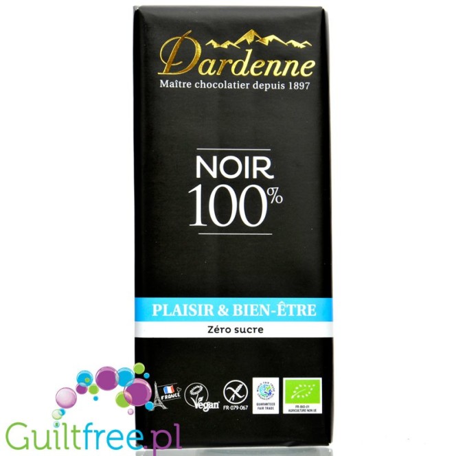 Dardenne Noir 100 %  - gorzka czekolada bez cukru