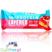 MyProtein 6 Layer Strawberry protein bar