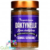 OrganicHouse Daktynella vegan date-coconut chocolate spread with no added sugar