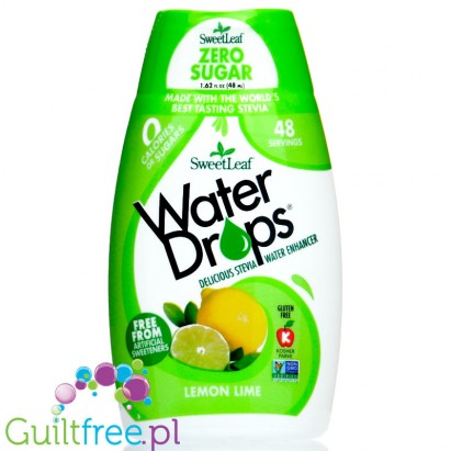 SweetLeaf Water Drops Water Enhancer, Lemon & Lime