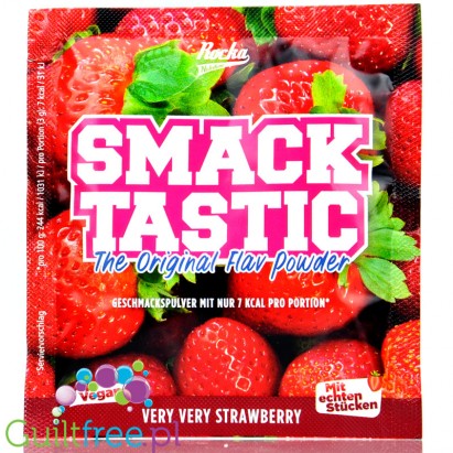 Rocka Nutrition Smacktastic Very Very Strawberrry vegan concentrated food flavoring
