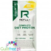 Reflex Nutrition Complete Diet Protein Banana - odżywka proteinowa MRP, saszetka, Wanilia & Krówka