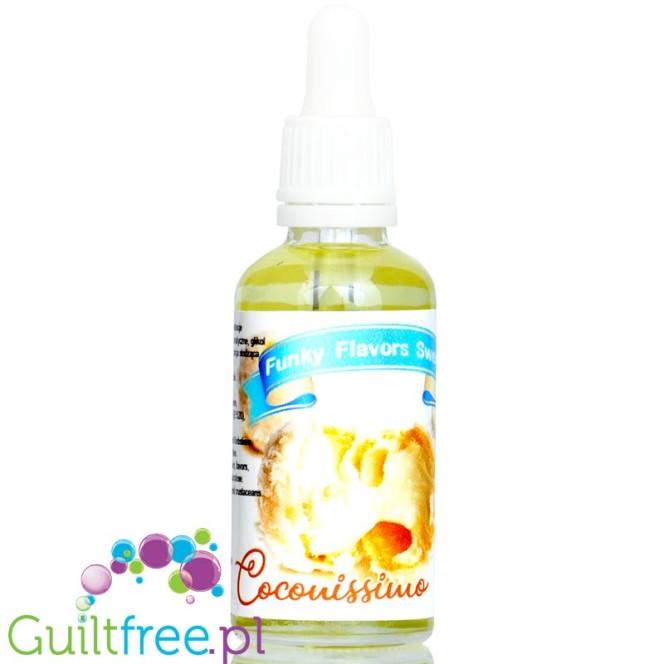 Funky Flavors Sweet Coconissimo - sweetened, liquid, sugar & fat free food flavoring
