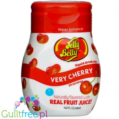 Jelly Belly Liquid Water Enhancer Very Cherry 1.62fl.oz (48ml)