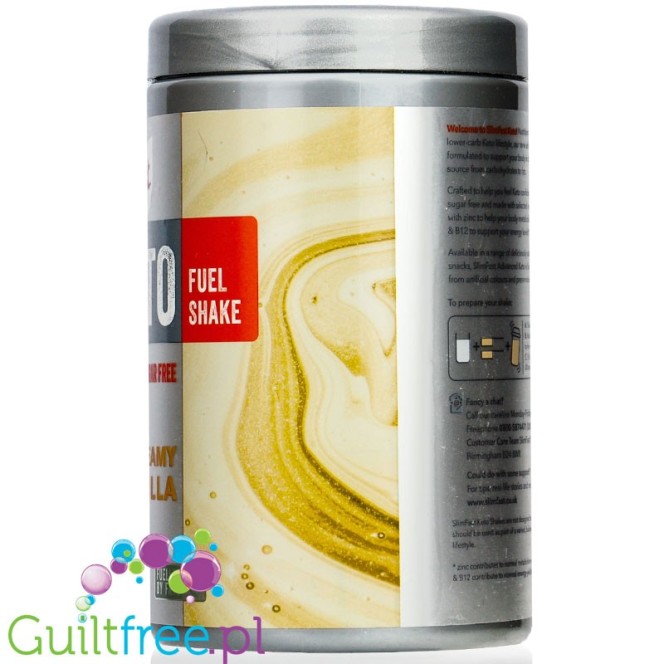 Slimfast Keto Fuel Shake Creamy Vanilla 350g