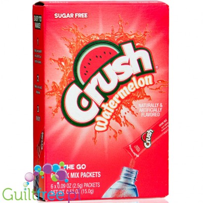 Crush Singles To Go 6 Pack - Watermelon