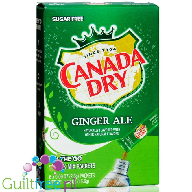 Canada Dry On To Go Ginger Ale Drink Mix 0.54oz (15.6g)