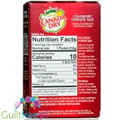 Canada Dry On To Go Cranberry Ginger Ale Drink Mix 0.6oz (16.8g)