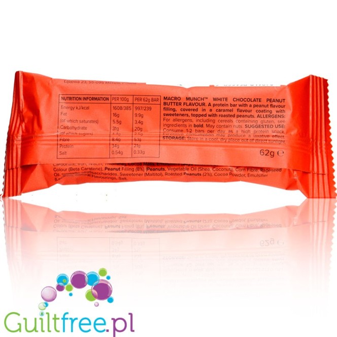 Bulk Powders Macro Munch™ Chocolate Hazelnut protein bar