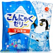 iaFoods Ramune Konjac Jelly - Japanese low calorie squeeze-it jelly candy