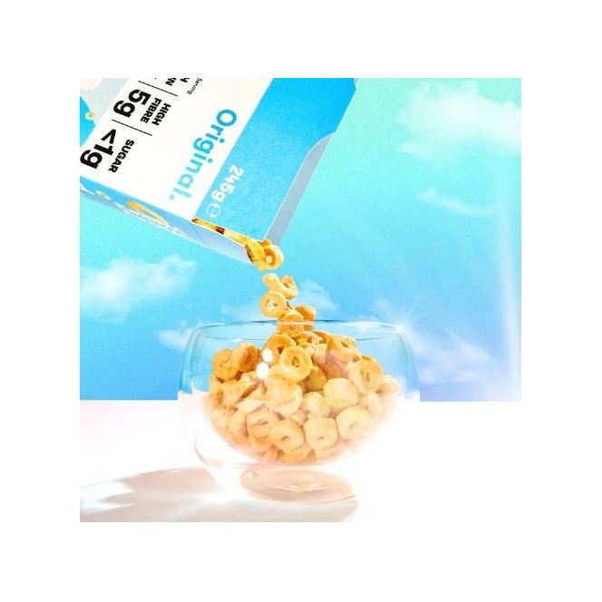 Brave Super Hoops Cinnamon Protein Cereal 245g Original