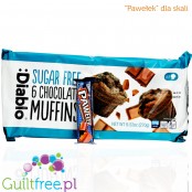 Diablo Sugar Free Chocolate Muffins x 6pcs