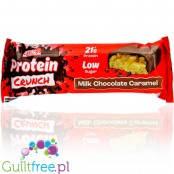 Applied Nutrition Crunch Bar Milk Chocolate Caramel - baton proteinowy Czekolada &  Karmel