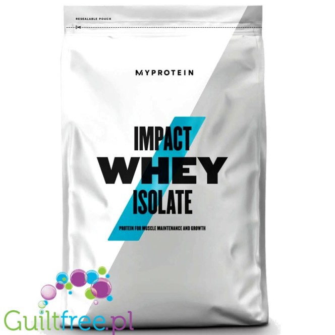 MyProtein Impact Whey Isolate Protein Unflavored 1KG