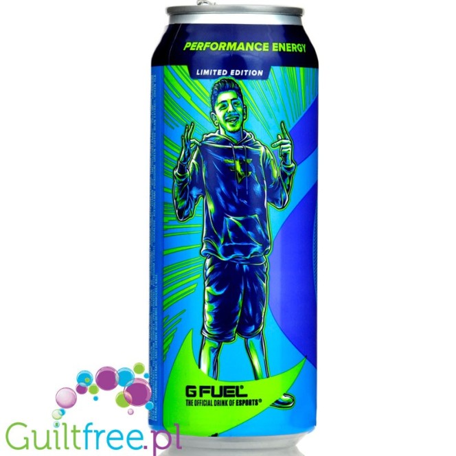 G Fuel Energy Drink Sour Blue Chug Rug  napój energetyczny 0kcal , 300mg kofeiny